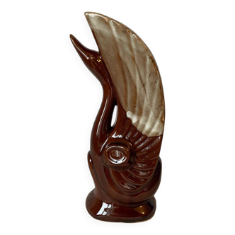 Art Deco Swan Soliflore Vase