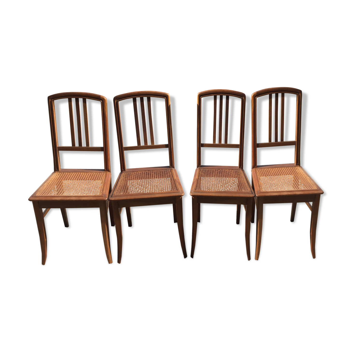 4 art deco chairs
