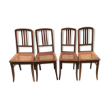 4 art deco chairs