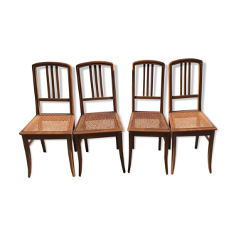 4 art deco chairs