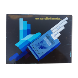 Gauloises Long advertising plate