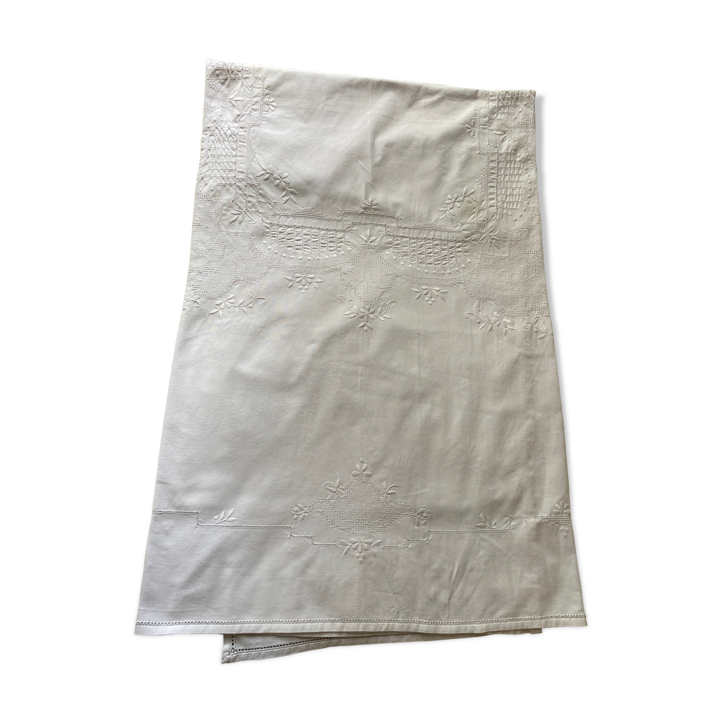 Embroidered tablecloth