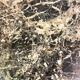 Black marble sideboard