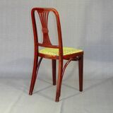 Lot de 4 chaises Art-déco par Thonet, N°A78, vers 1930