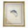 Vintage frame drawing of a bird - Japanese Nightingale