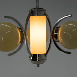 Art deco chandelier, 1930s, restored