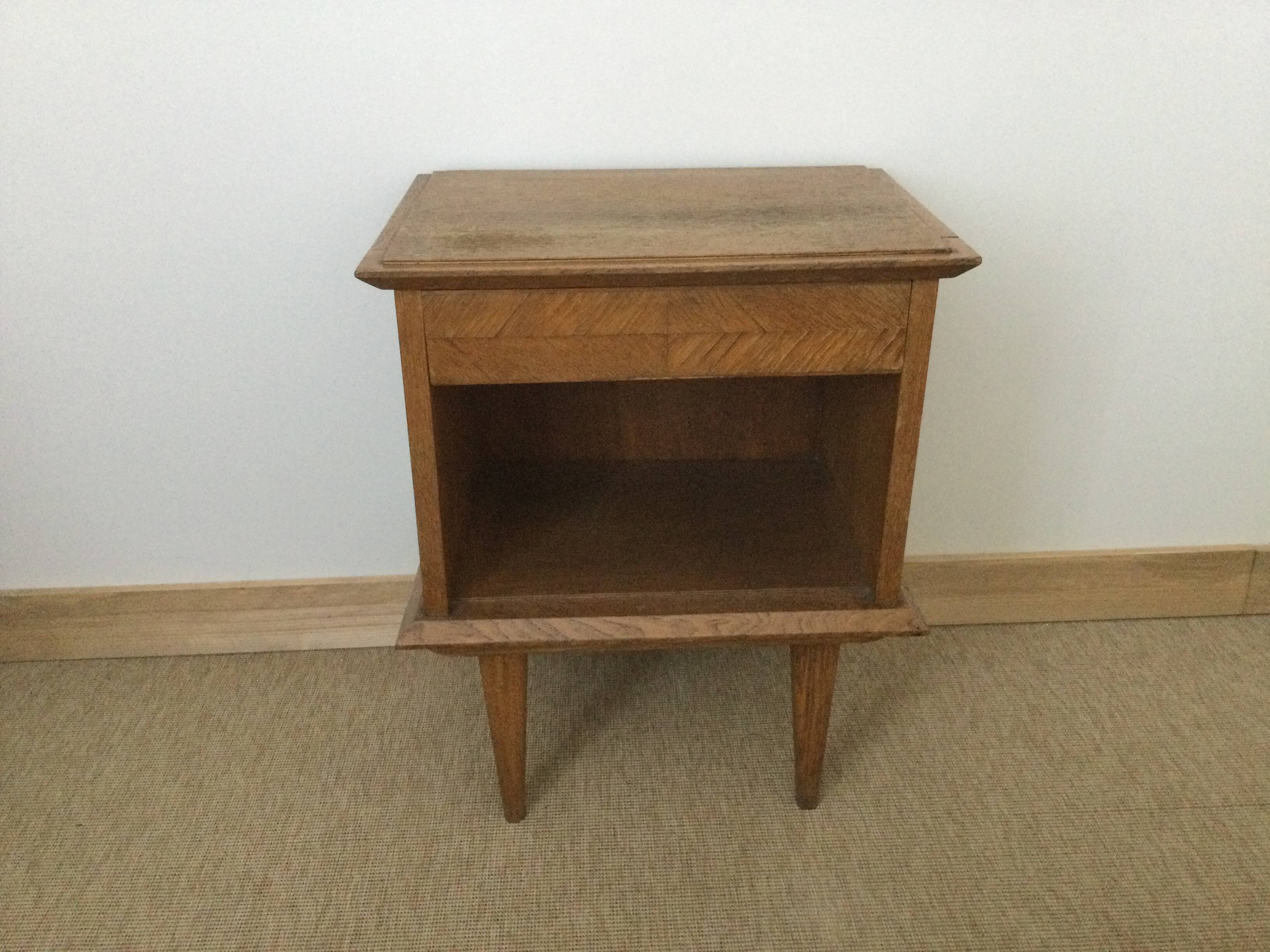 1950s bedside table