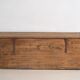 Antique grey trunk with floral details dated 1878 #26