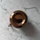 Gilt porcelain creamer