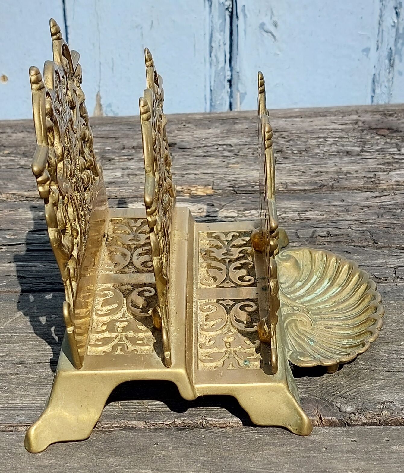 Brass mail sorter