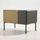 MK10490 Brix lounge chair by Kensaku Oshiro for Viccarbe