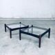 Mid-Century Modern Design Low Side Table Set, Sweden, 1960s, Set of 2