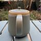 Celadon teapot – Japanese wabi-sabi style – very rare model.