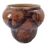 Earthenware flowerpot