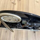 Silvoz antique fireplace clock