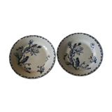 Set of 2 plates Earth iron - Gien