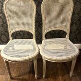 Pair of cane chairs