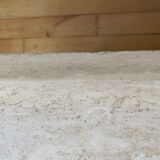 Table basse en travertin vintage
