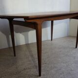 Louis van Teeffelen for Webe - Extendable teak dining table