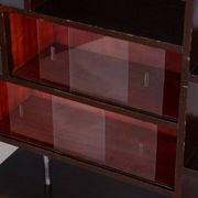 Art Deco Étagère in Oak & Chromed Steel, 1930s