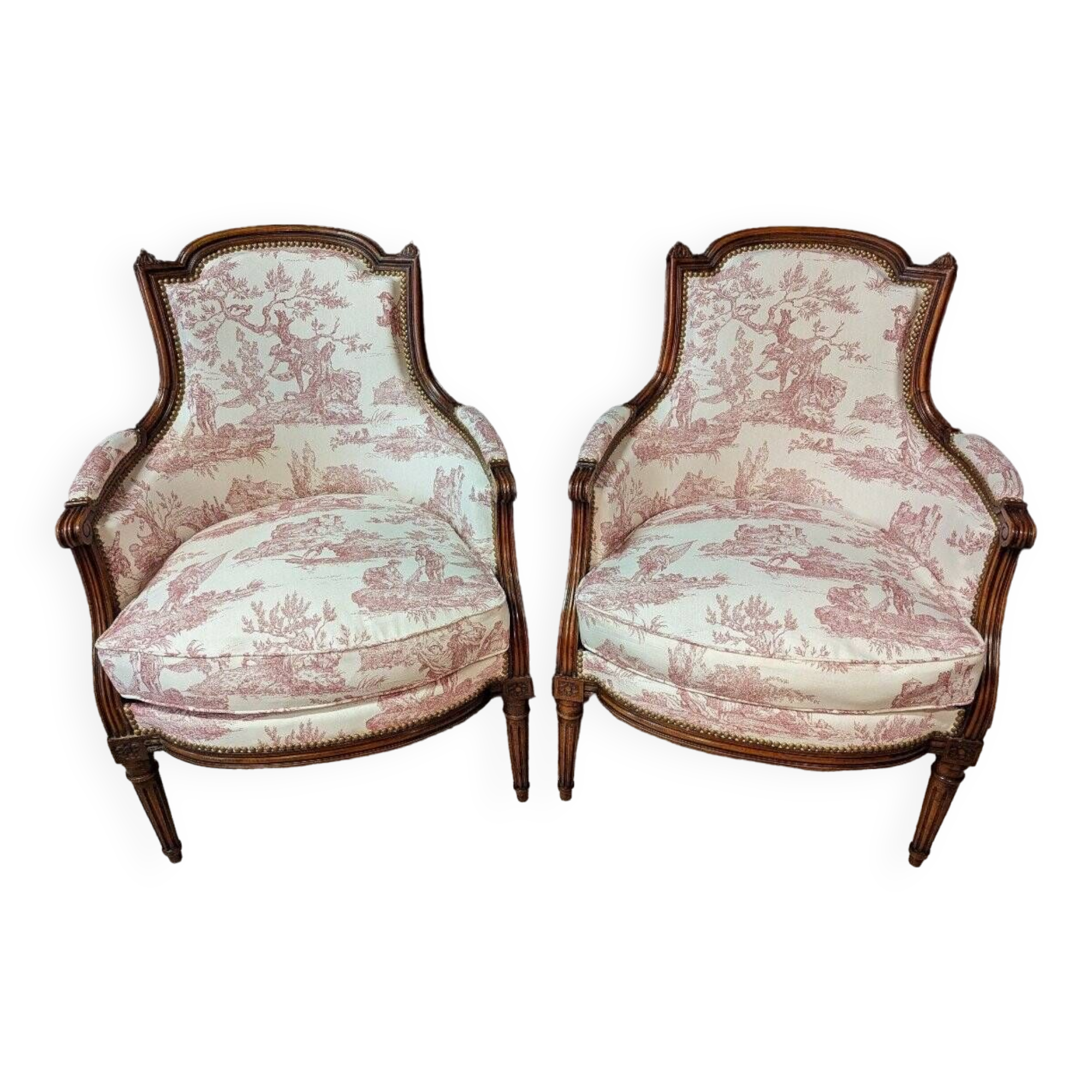 Pair of Louis XVI Shepherdesses