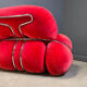 Mid-century modern "OKAY" sofa set by Adriano Piazzesi, 1970s