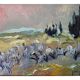 Olive trees Oil on canvas by Jean Laporte