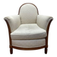 Fauteuil - Bergère époque Art Déco en noyer