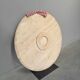 Large travertine round coffee table by Up & Up, Italy 1970s