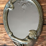 Miroir à main art nouveau
