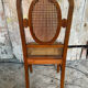 Set of 4 Antique Louis XVI Style Chairs Wood + Caning 19th Century Vintage
