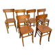 Série de 6 chaises bistrot Luterma