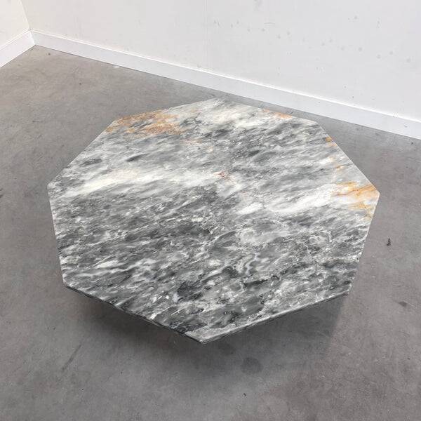 Vintage marble coffee table, 1970s
