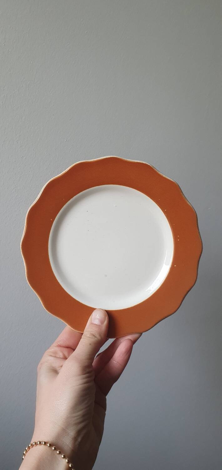 6 dessert plates Gien