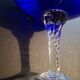 Vintage cobalt blue glass vase Empoli