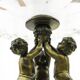 R8X Large figurative platter with cherubs in Art Nouveau style