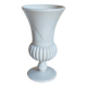 Antique milk glass baluster vase early 20th century