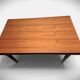 Table de salle à manger design scandinave mid-dentury