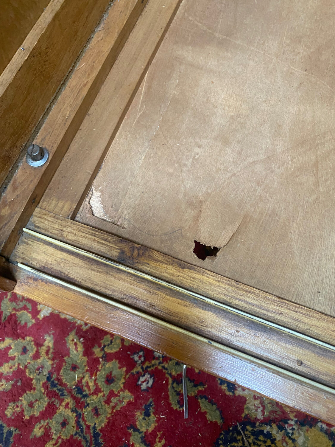 Wardrobe wardrobe two sliding doors 50's