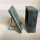 Grey and blue ring holder tray