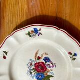 Agreste dessert plate from Sarreguemines