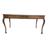 Bureau - Console d'entrée en chêne époque Louis XV