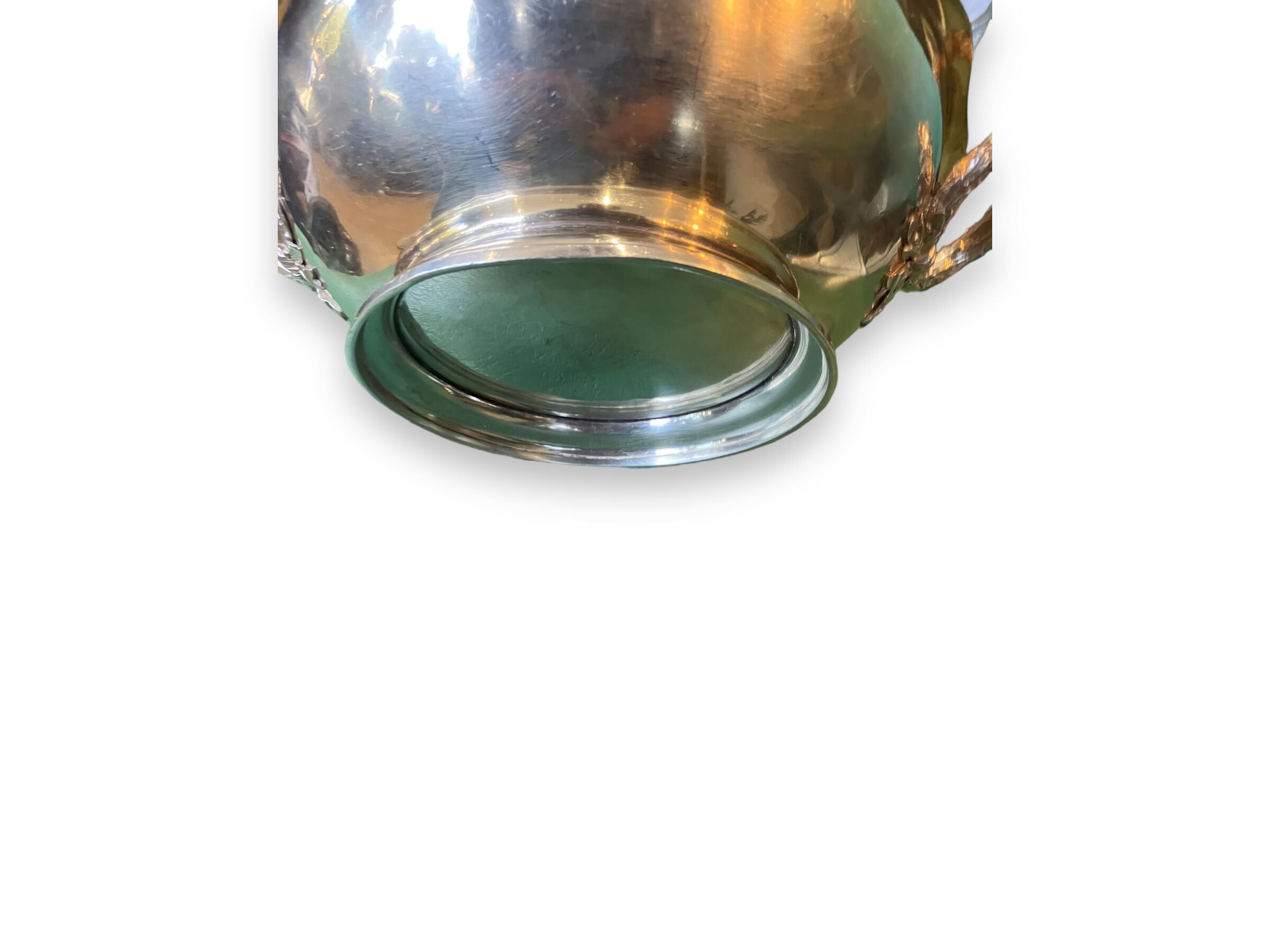 Solid silver vegetable tree Louis XVI style