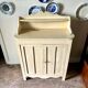 Confiturier, buffet 2 portes en bois beige