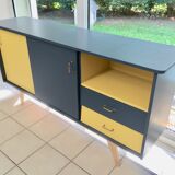 Vintage compass feet sideboard