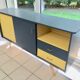 Vintage compass feet sideboard