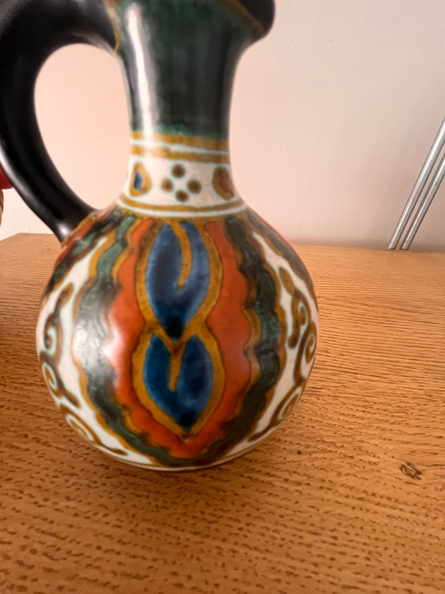 Small ceramic jug Gouda Holland