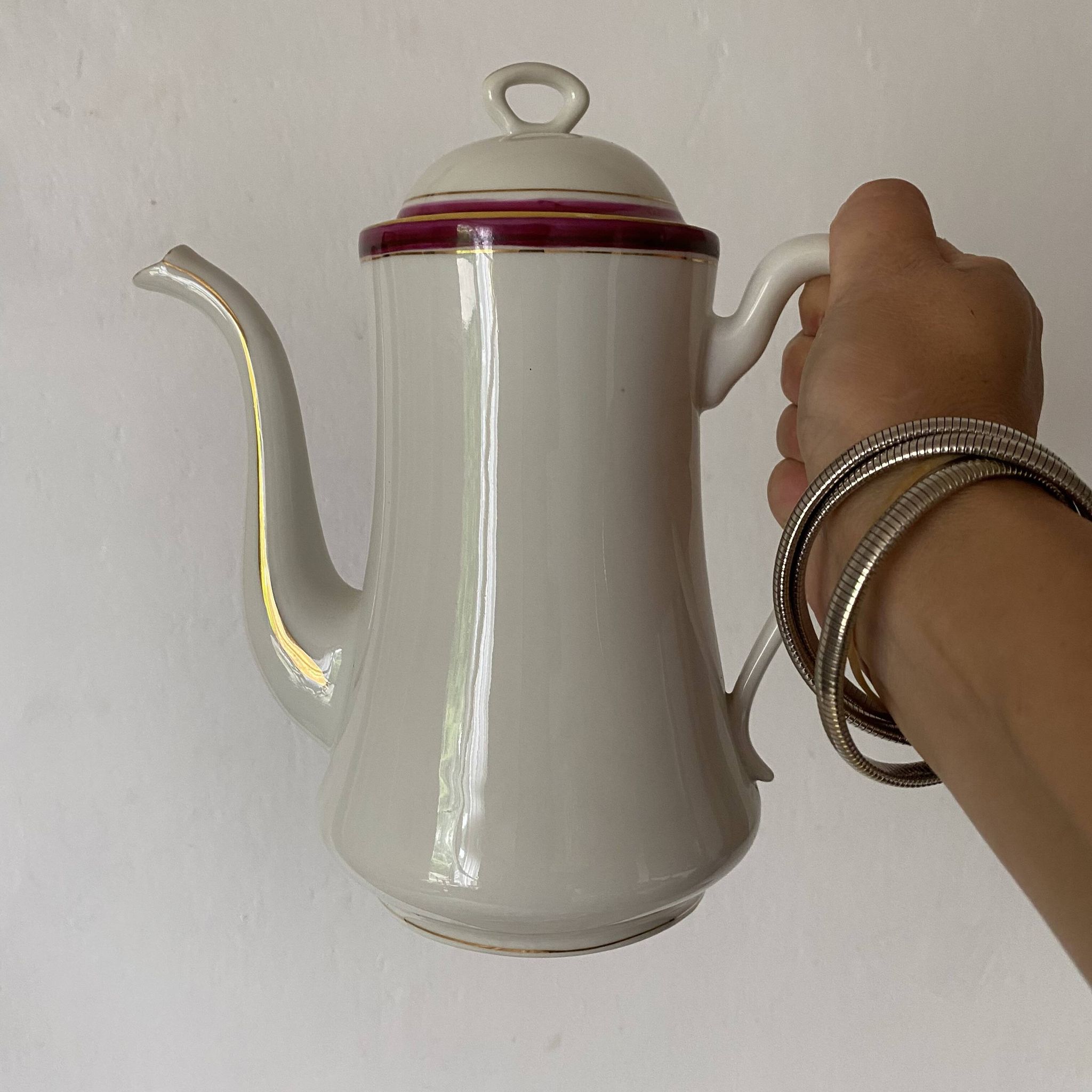 Service à thé en porcelaine de Limoges