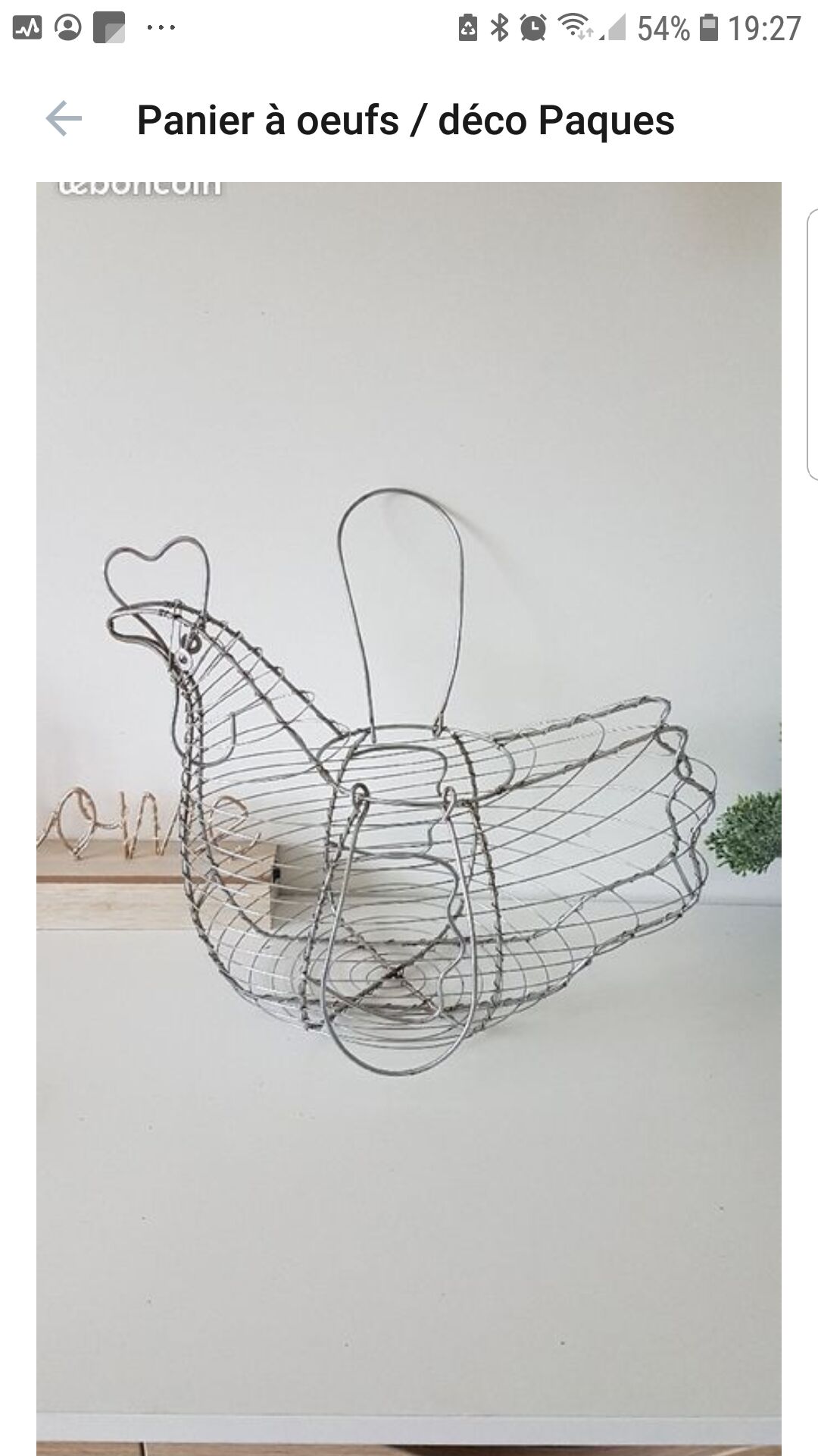 Egg basket