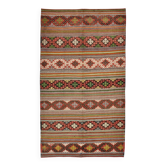 6x10 Striped Turkish Kilim Rug, 170x297Cm
